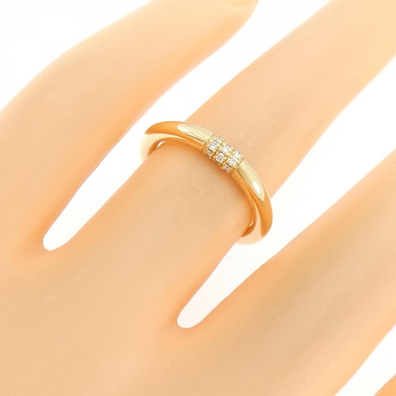 ヒロタカ ダイヤモンド リング 0.08CT