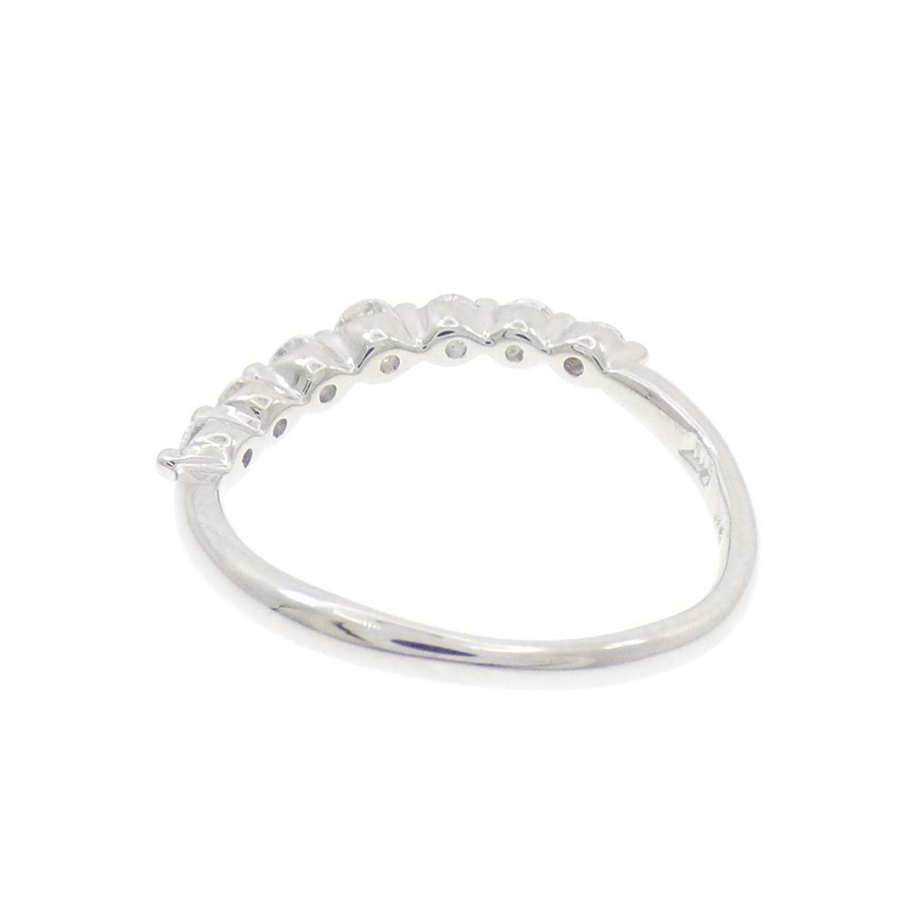 K18WG ダイヤモンド リング 0.31CT