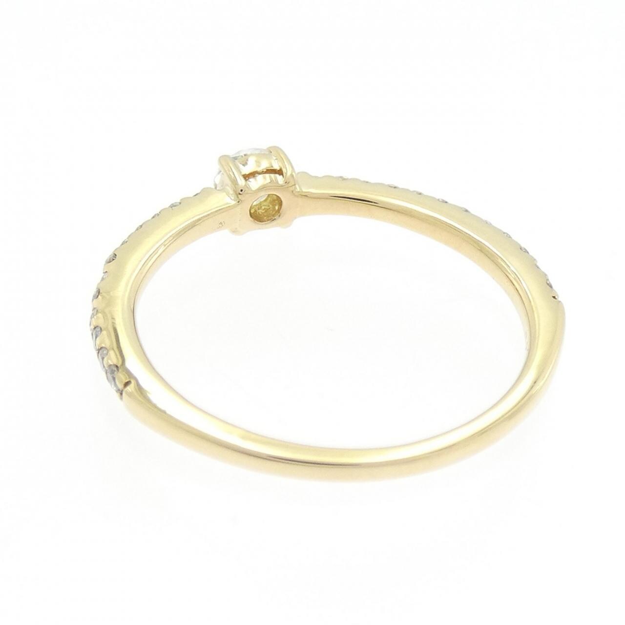 750YG ダイヤモンド リング 0.17CT