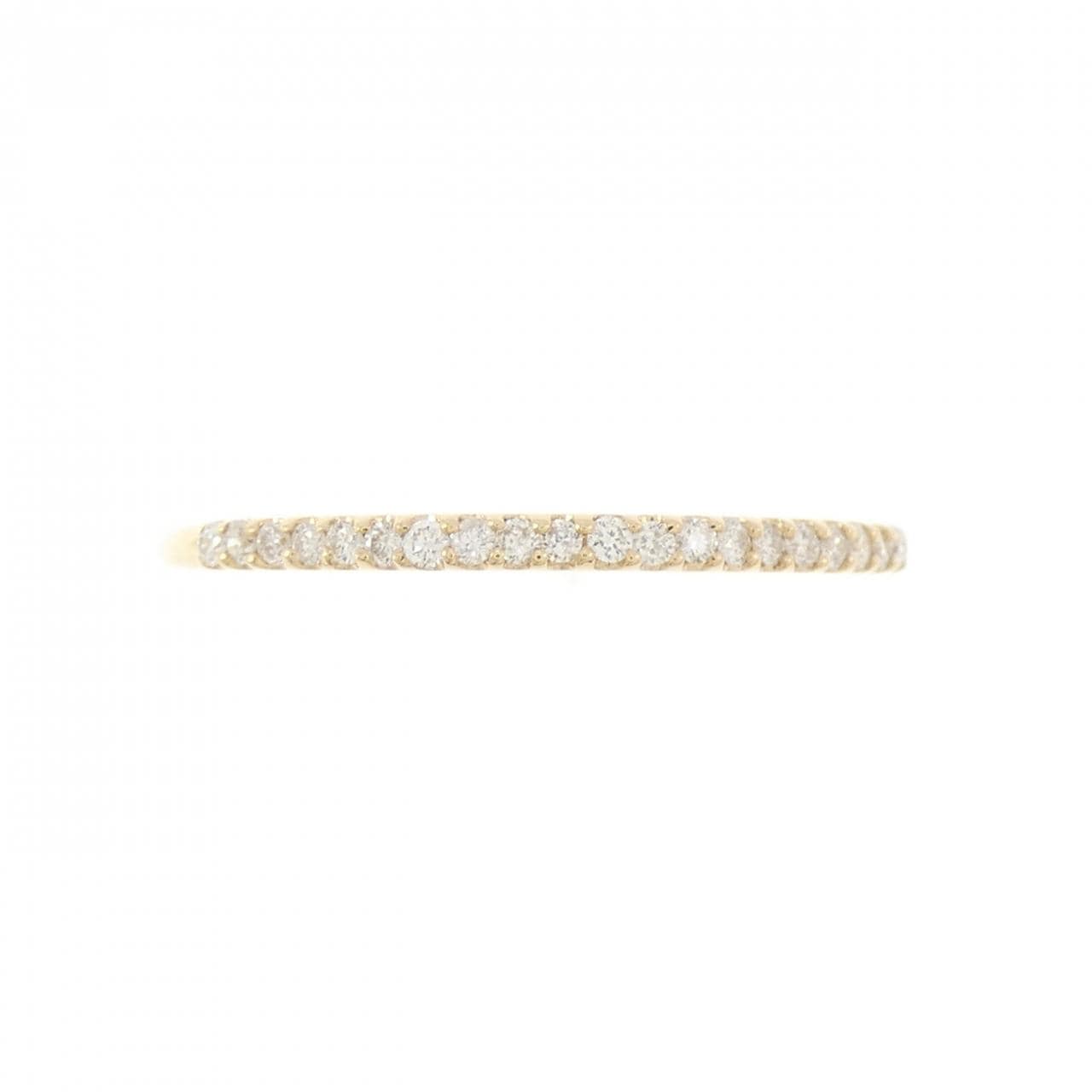 【リメイク】K18YG ダイヤモンド リング 0.10CT