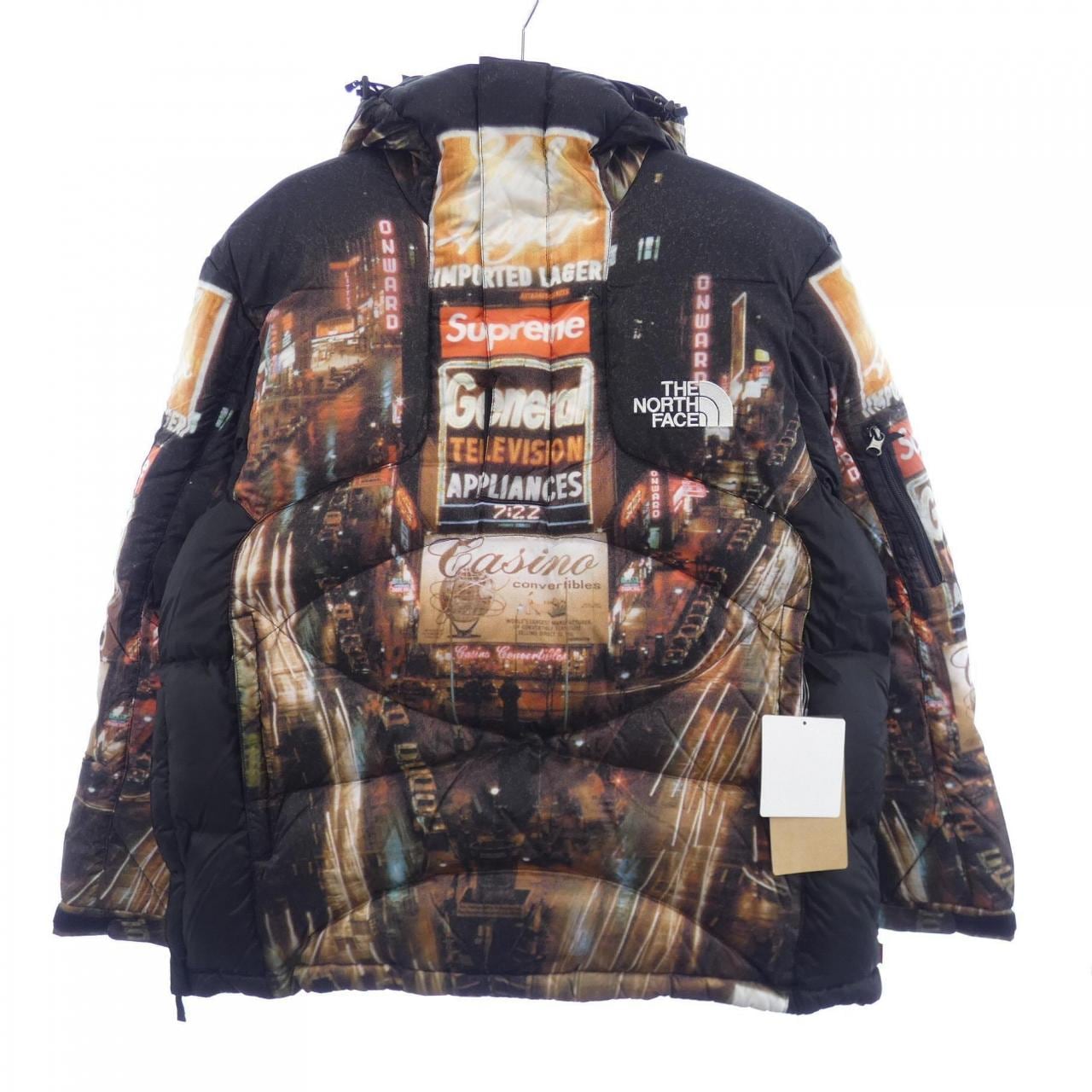 シュプリームザノースフェイス SUPREME×THE NORTH FACE Fill Half Zip Hooded ダウンジャケット