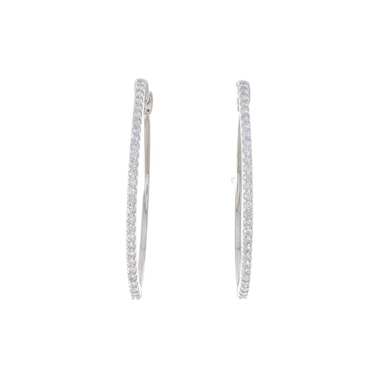 PT ダイヤモンド ピアス 0.50CT
