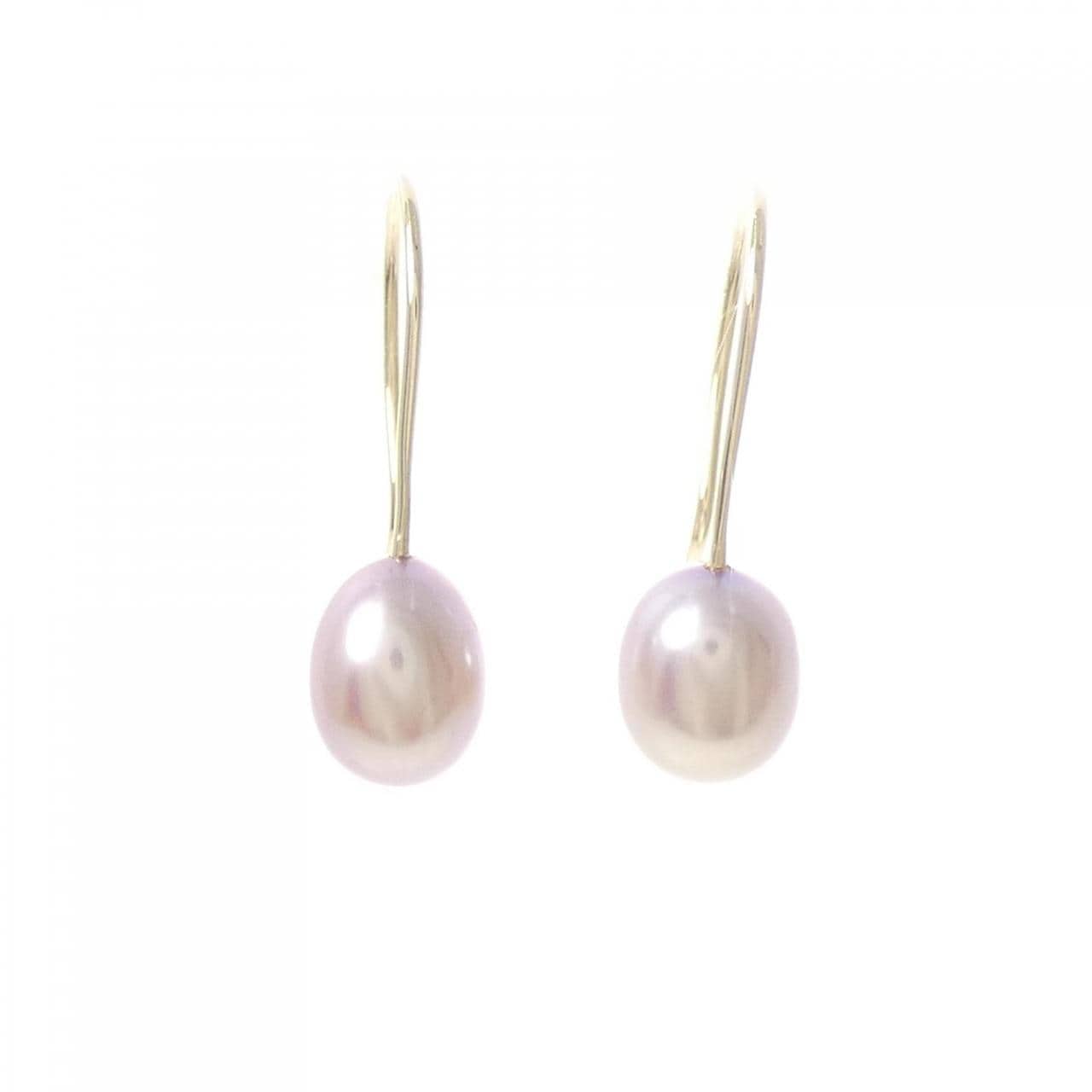 K18YG淡水珍珠耳釘