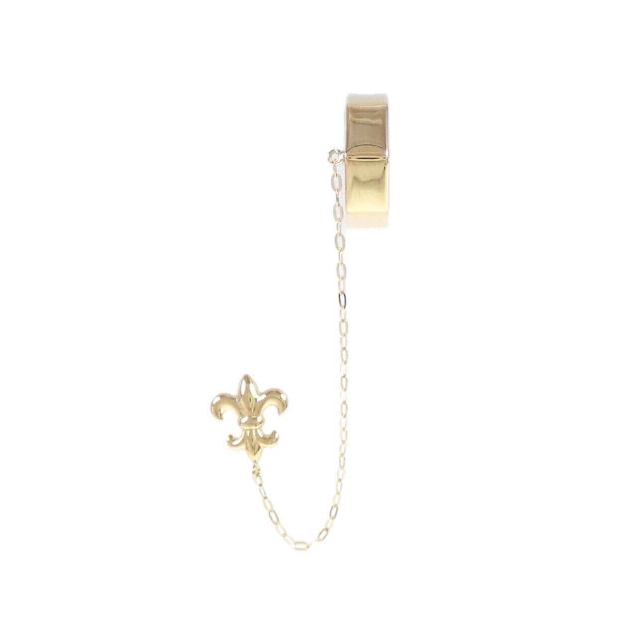K18YG earrings (one ear)