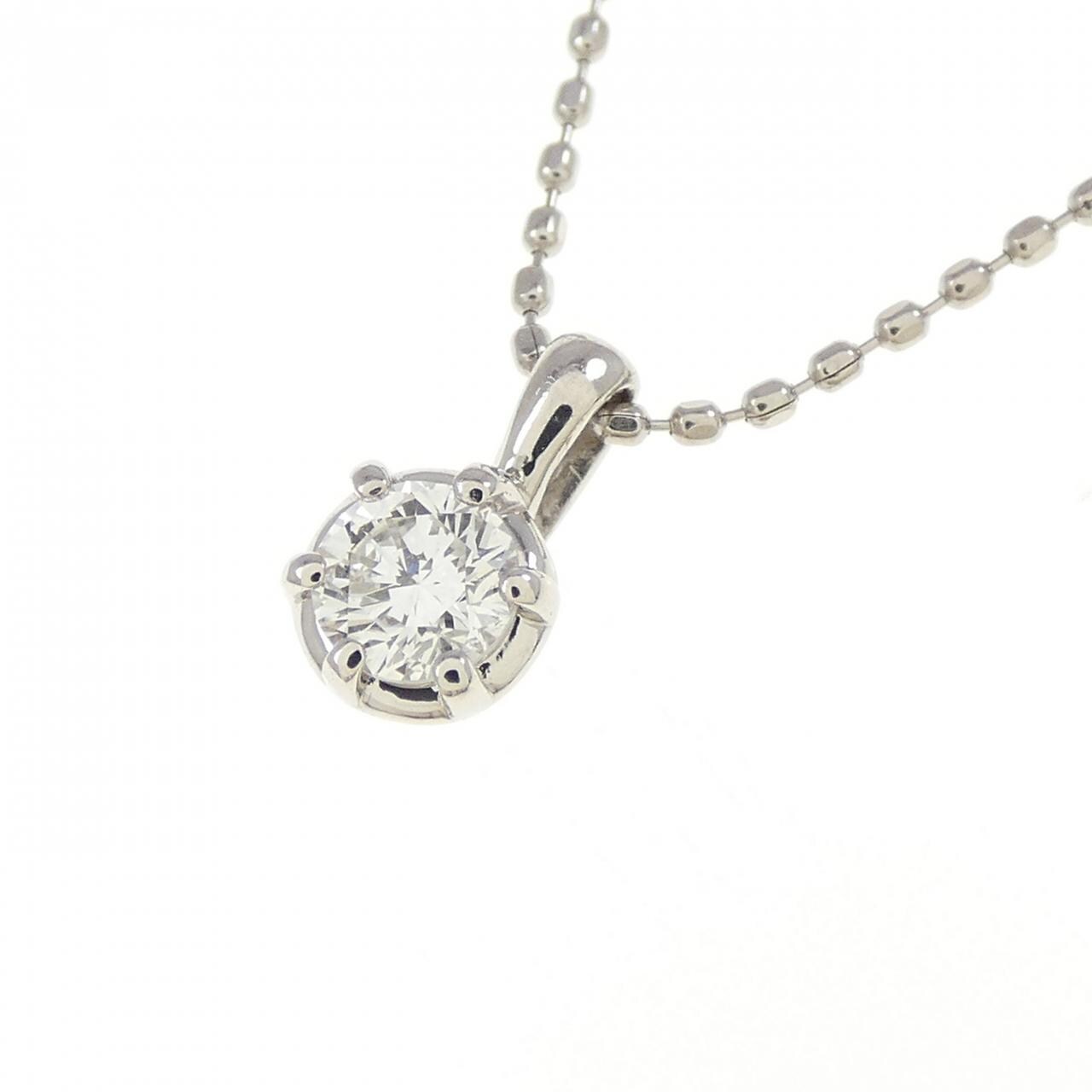 PT900/PT850 ダイヤモンド ネックレス 0.184CT