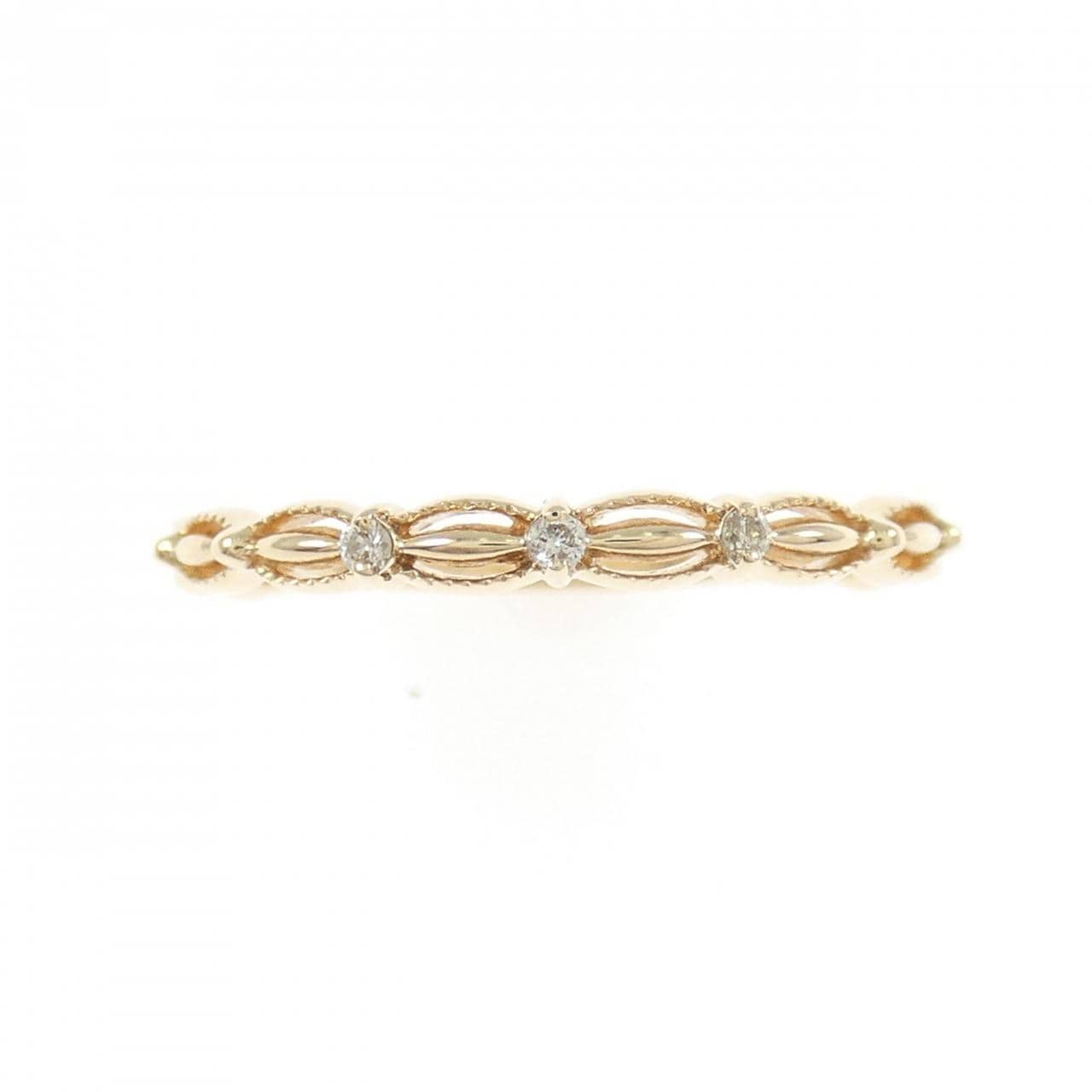 アガット ダイヤモンド リング 0.02CT