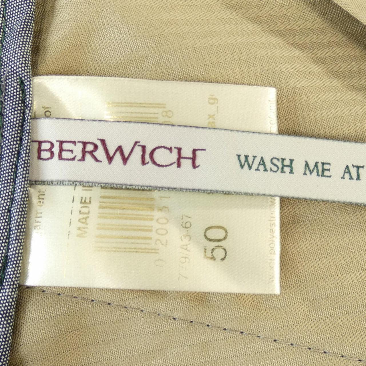 ベルウィッチ BERWICH パンツ