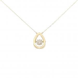 【新品】K18YG ダイヤモンド ネックレス 0.10CT