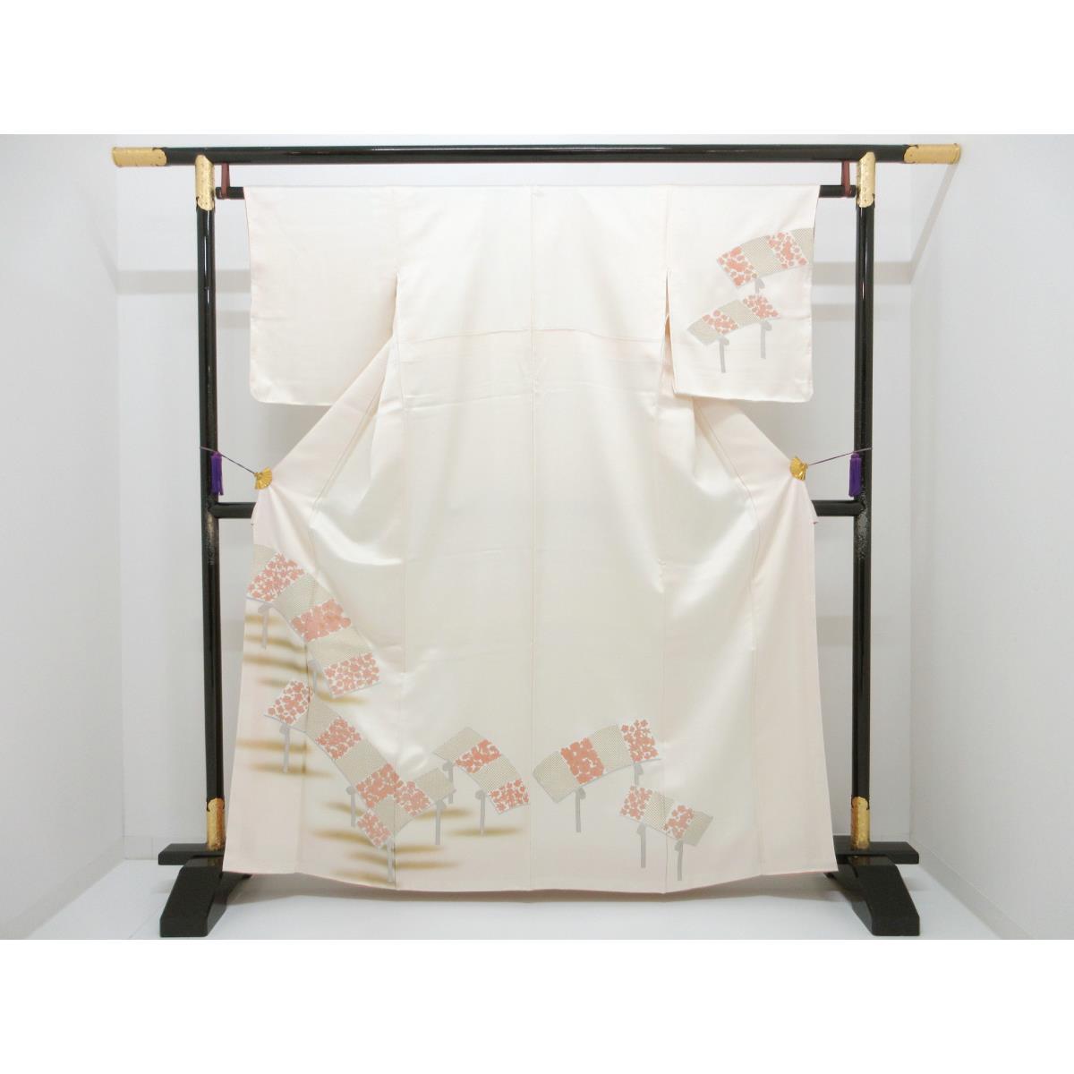Homongi, Yuzen gold painting, embroidery, Sleeve length, S size