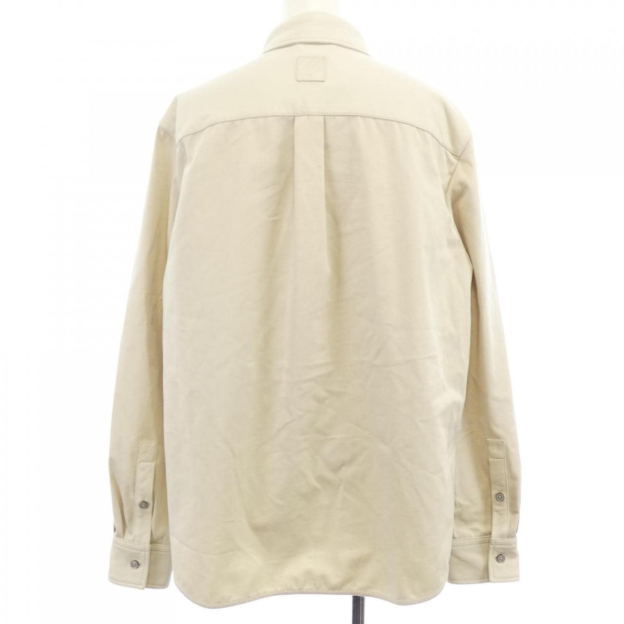 ルイヴィトン LOUIS VUITTON レザーミックス オーバーシャツ HVL55EPW2 シャツ