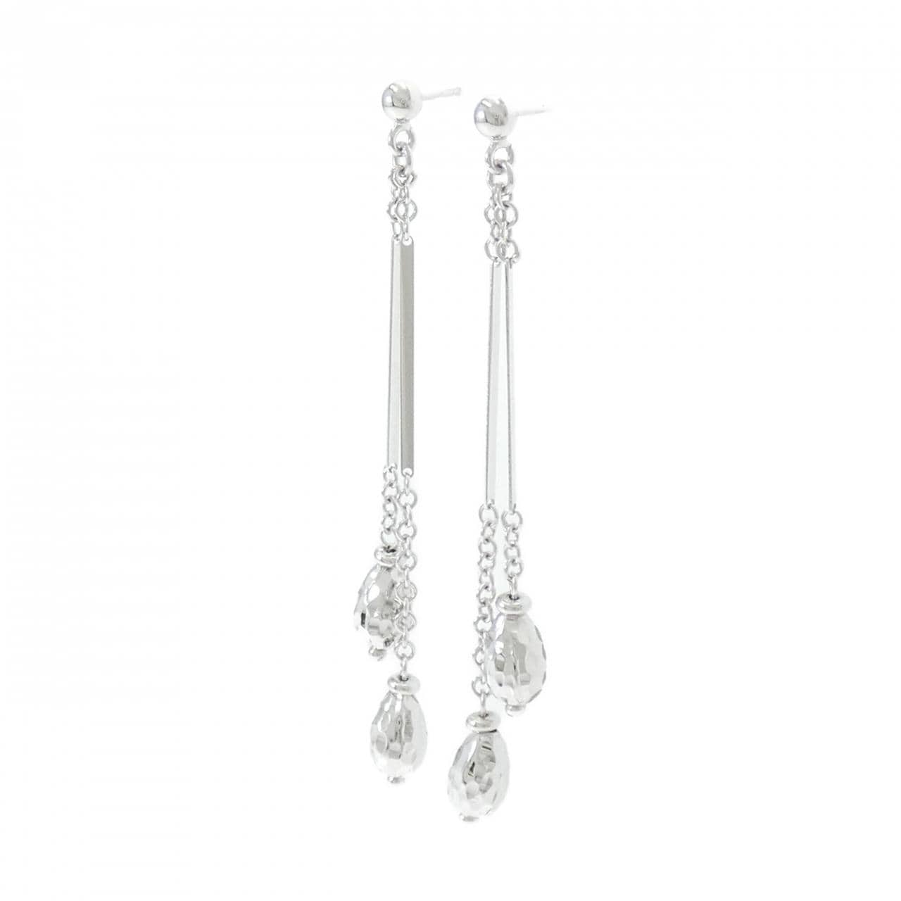 750WG/K18WG ピアス