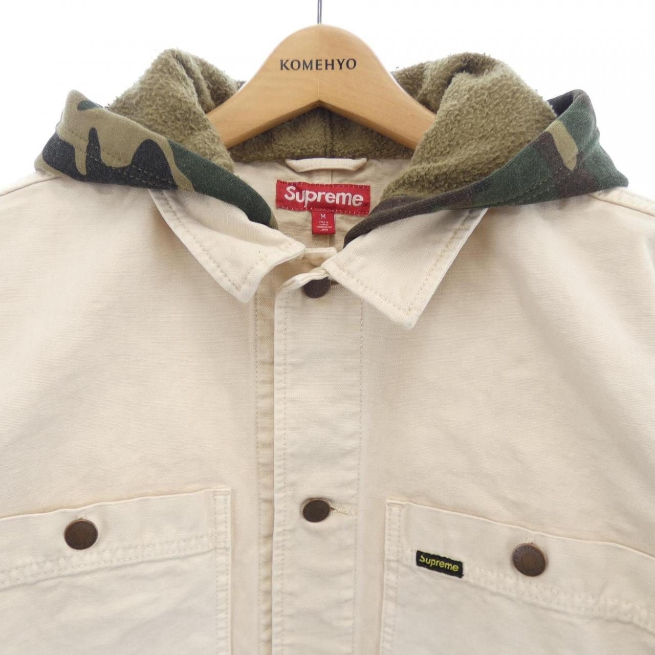 シュプリーム SUPREME WORN HOODED CHORE コート