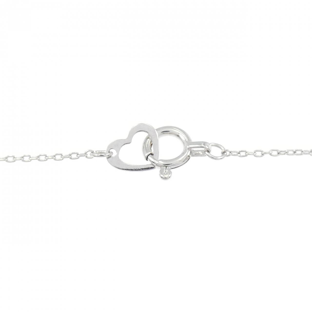 ポンテヴェキオ ハート ダイヤモンド ネックレス 0.16CT