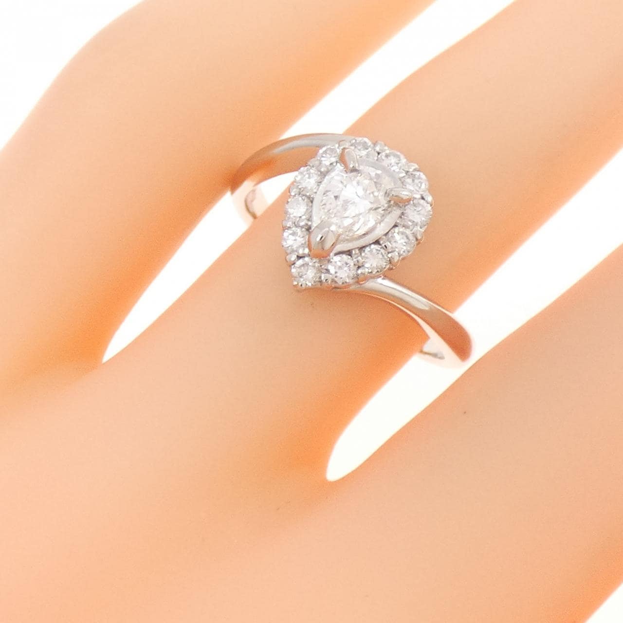 PT900 ダイヤモンド リング 0.36CT
