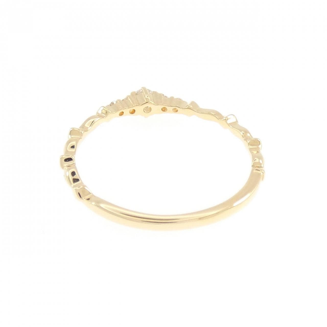 アガット ダイヤモンド リング 0.08CT