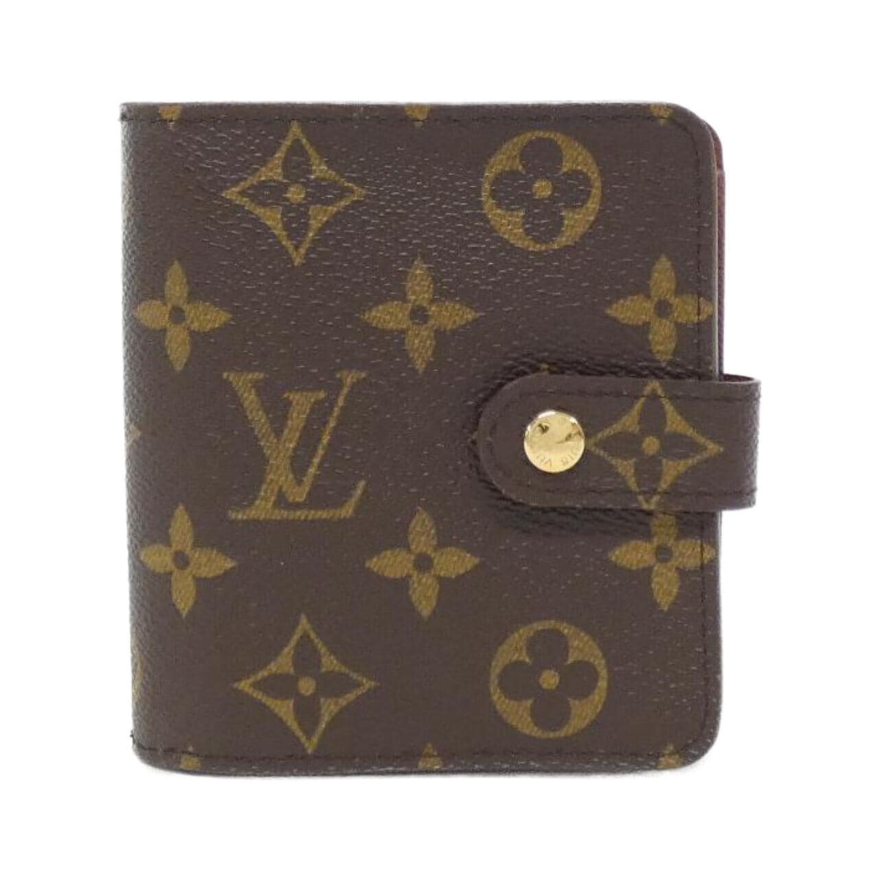 LOUIS VUITTON Monogram Compact Zip M61667 Wallet