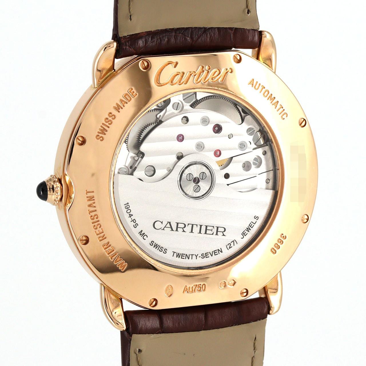 カルティエ ロンド･ルイ･カルティエ PG W6801005 PG･RG 自動巻