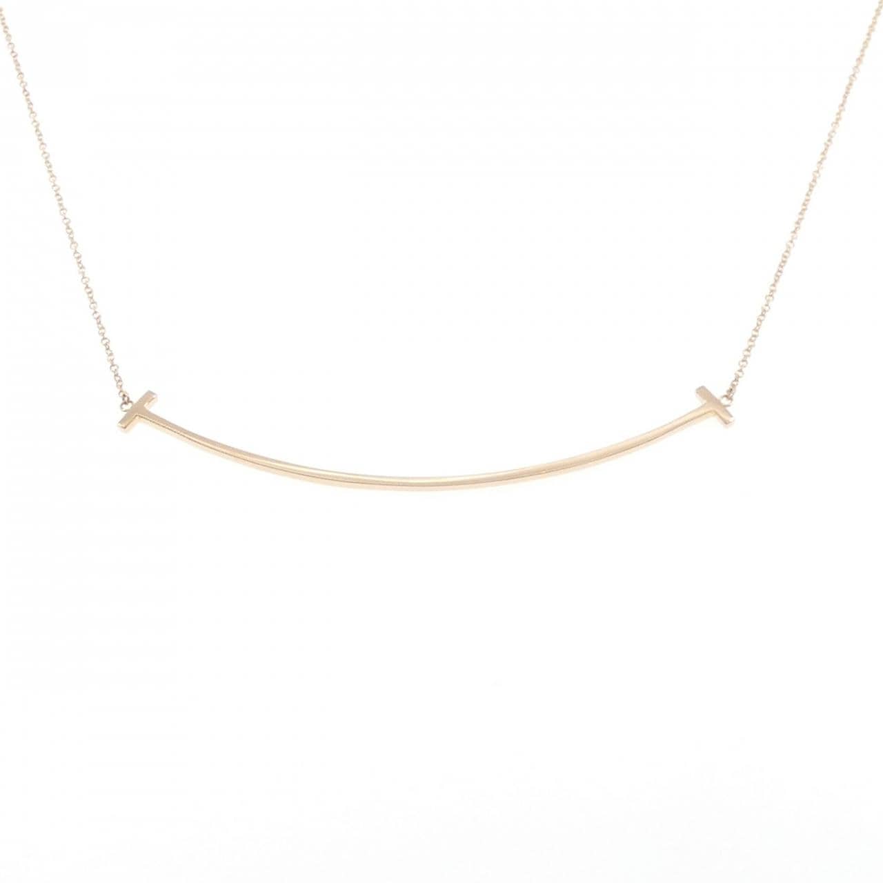 ティファニー Tスマイル ラージ ネックレス