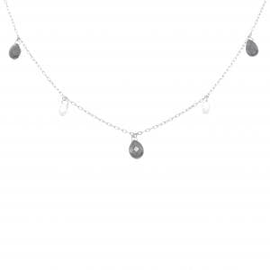 K18WG ダイヤモンド ネックレス 1.53CT