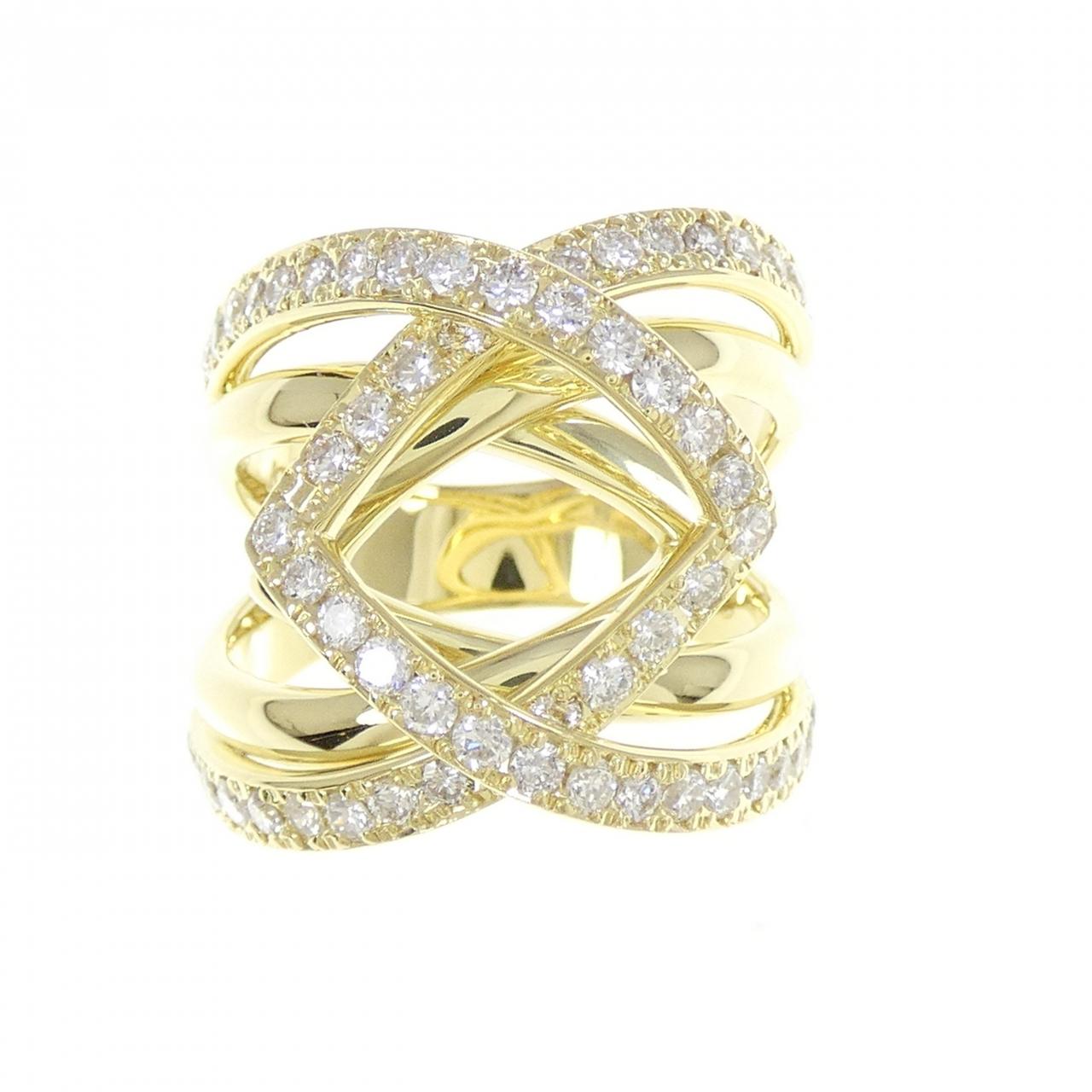 K18YG ダイヤモンド リング 1.50CT