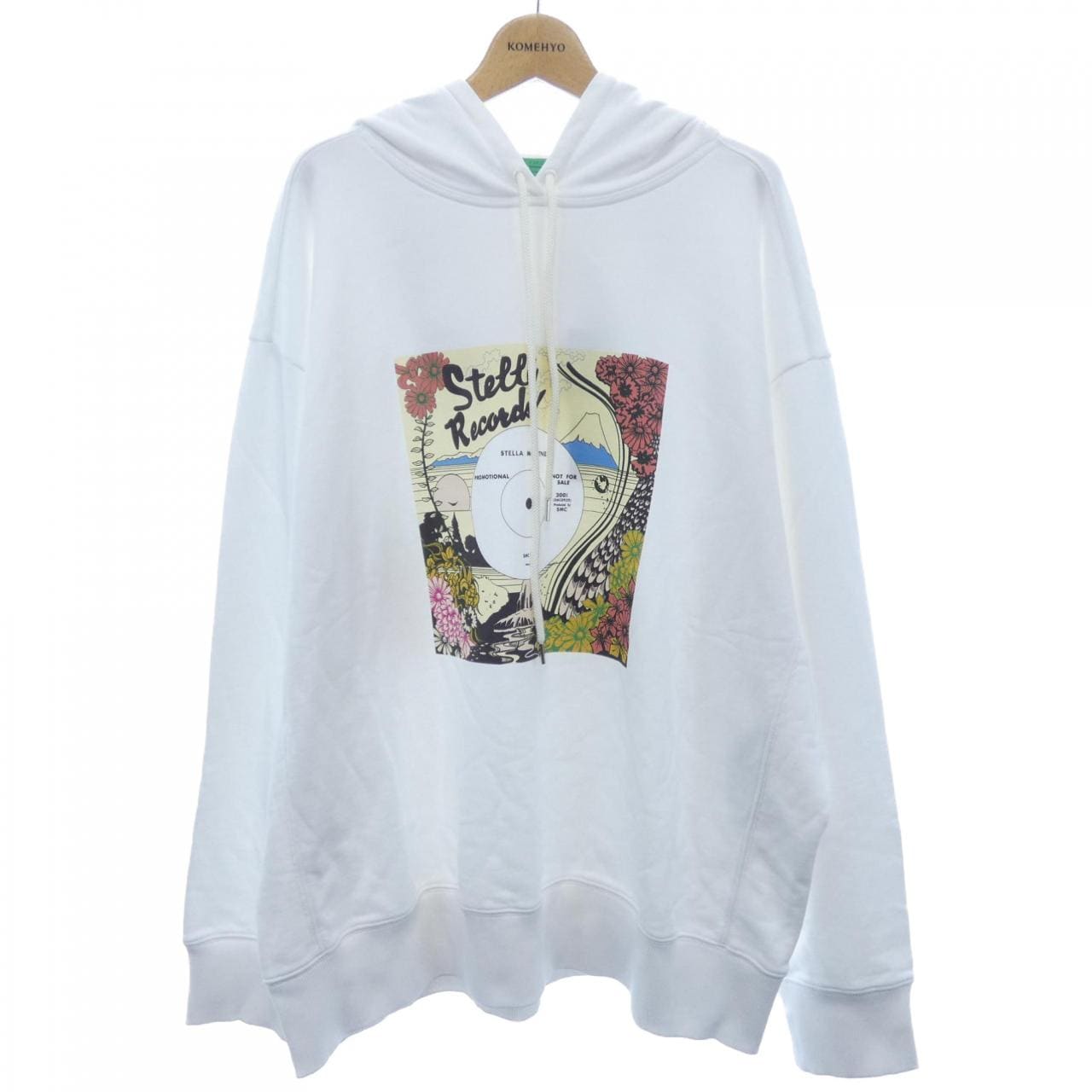 ステラマッカートニー STELLA MCCARTNEY レコードフーディ パーカー