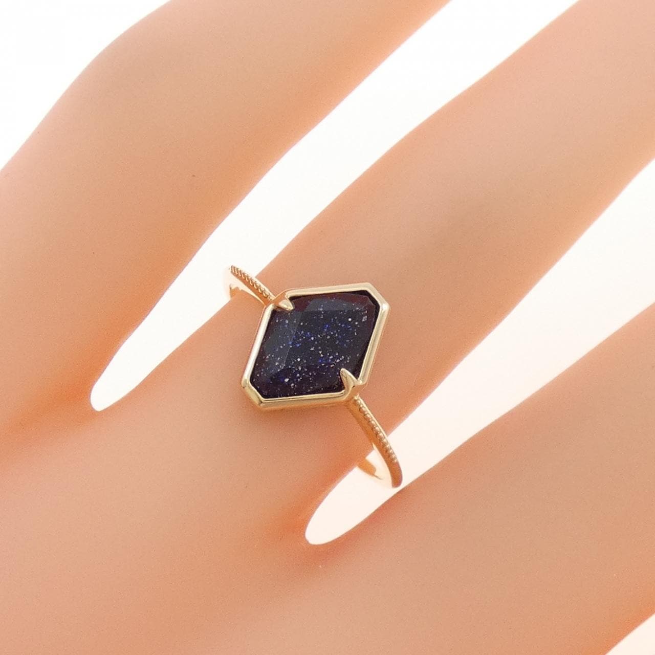 アガット クオーツ リング