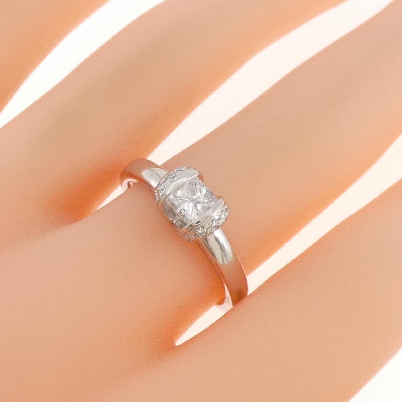 PT900 ダイヤモンド リング 0.514CT
