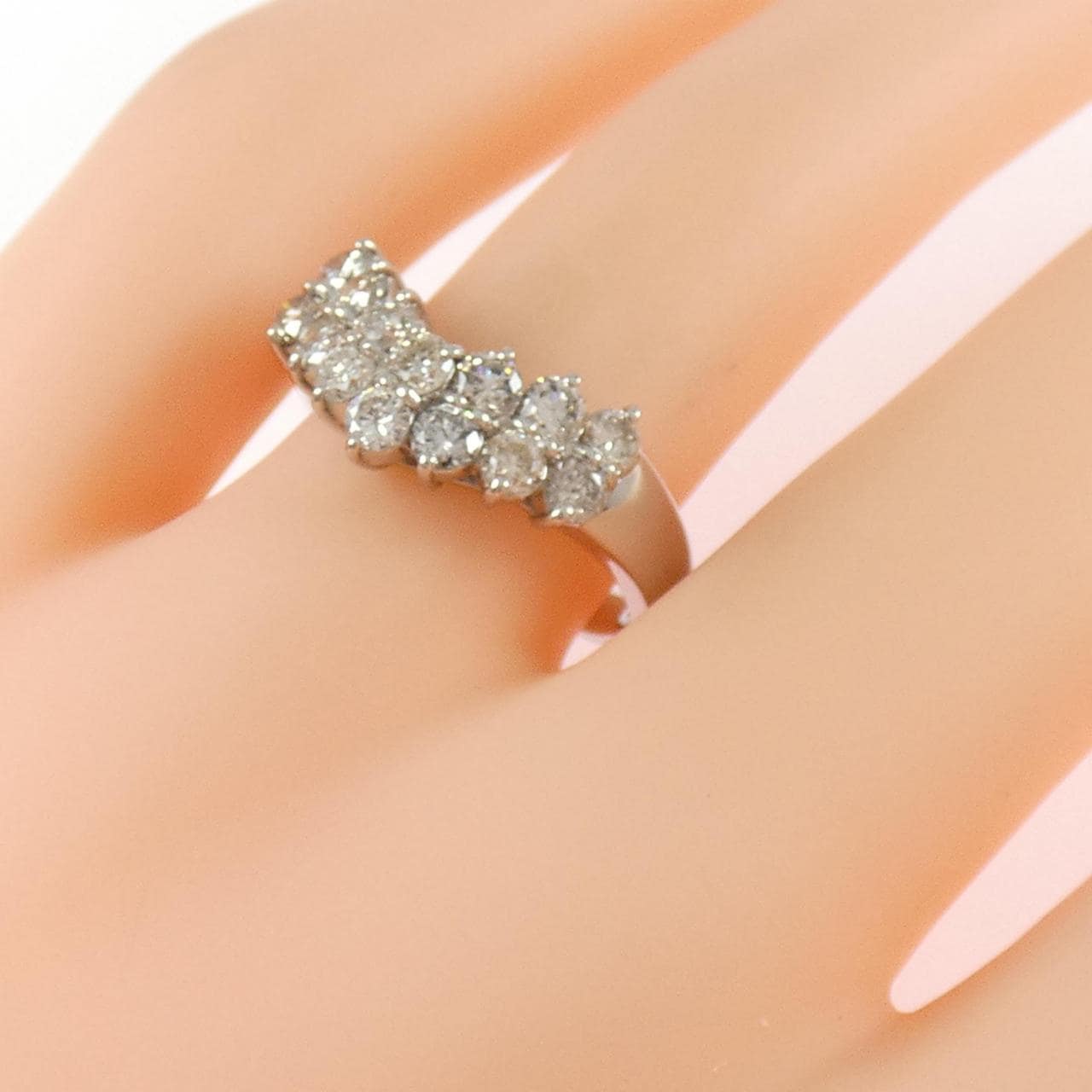 PT900 ダイヤモンド リング 1.01CT