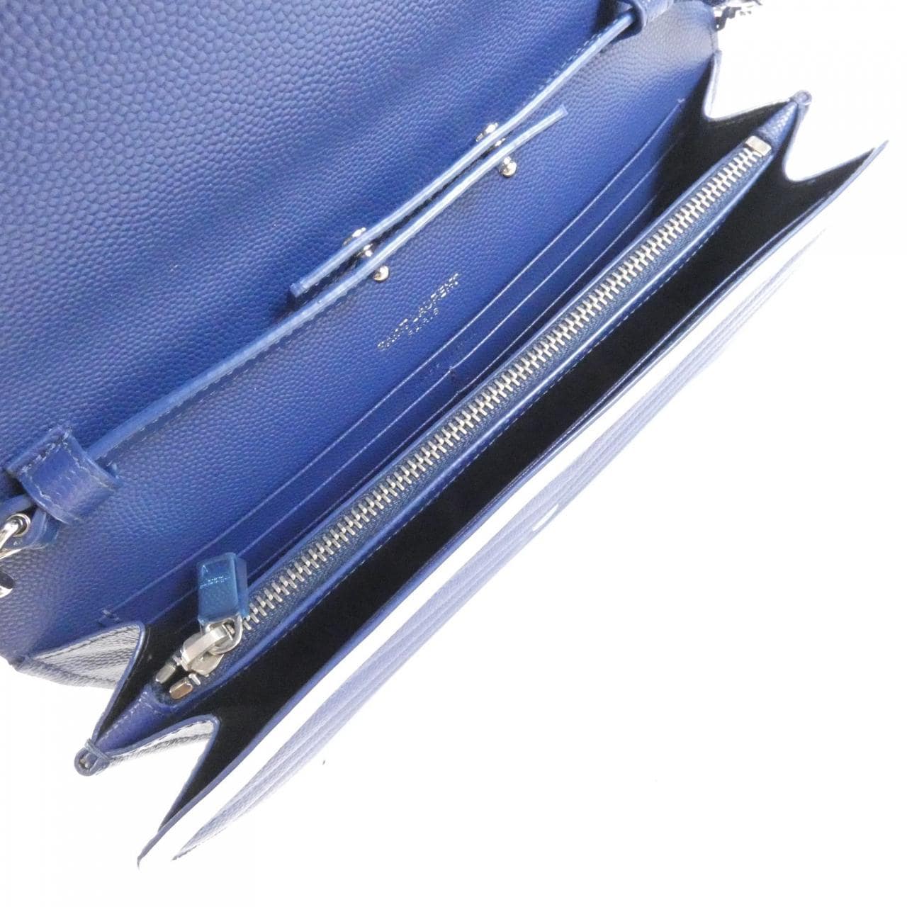 サンローラン CASSANDRA CLASSIC CHAIN WALLET 377828 BOWF2 チェーンウォレット