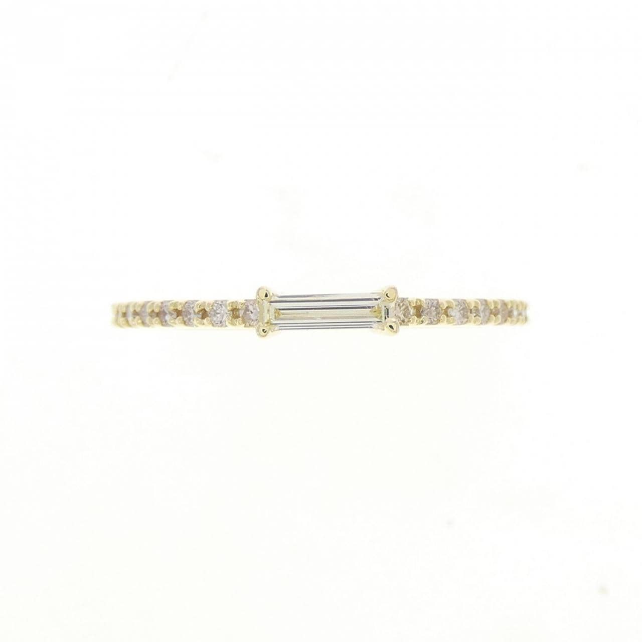 K18YG ダイヤモンド リング 0.10CT