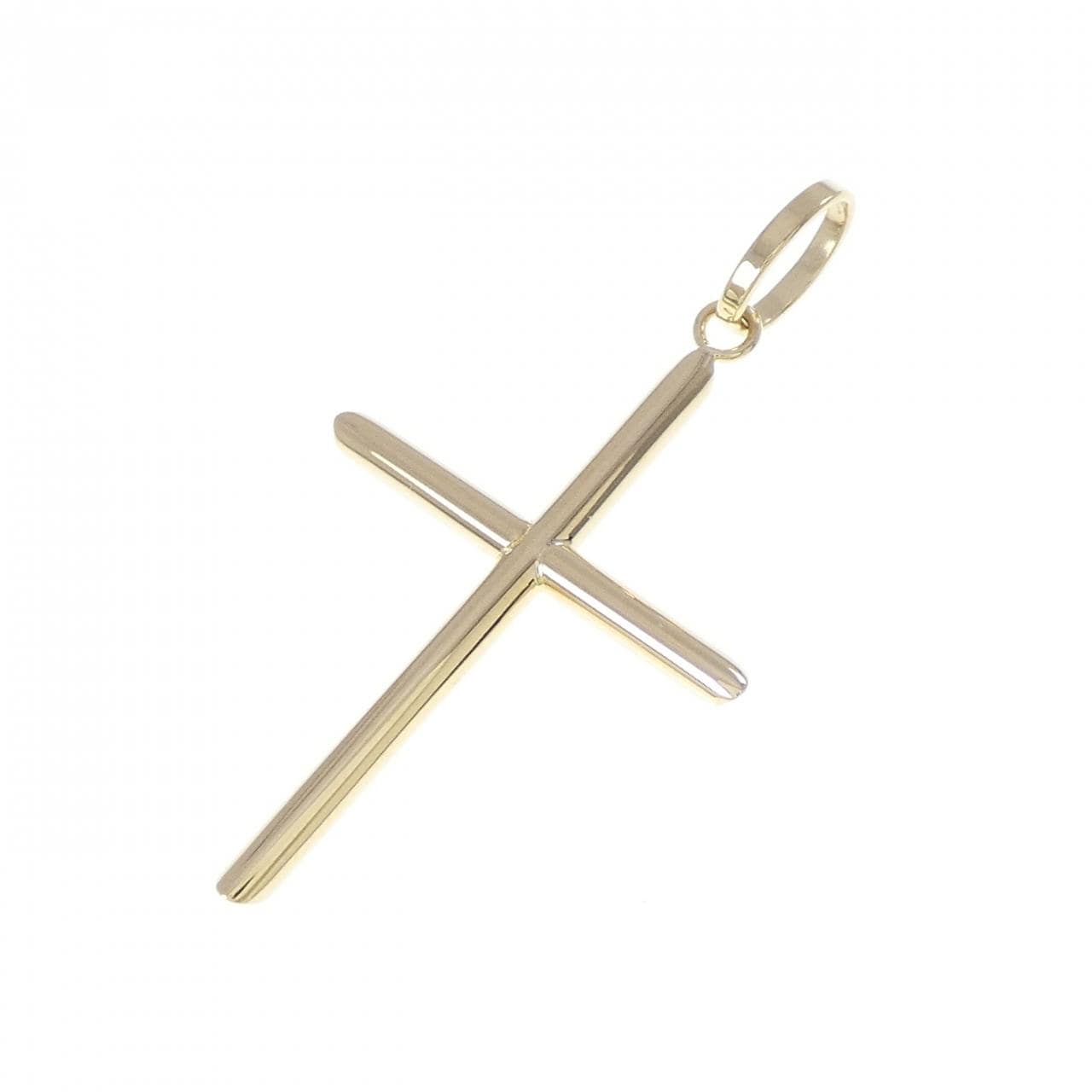 K18YG クロス ペンダント