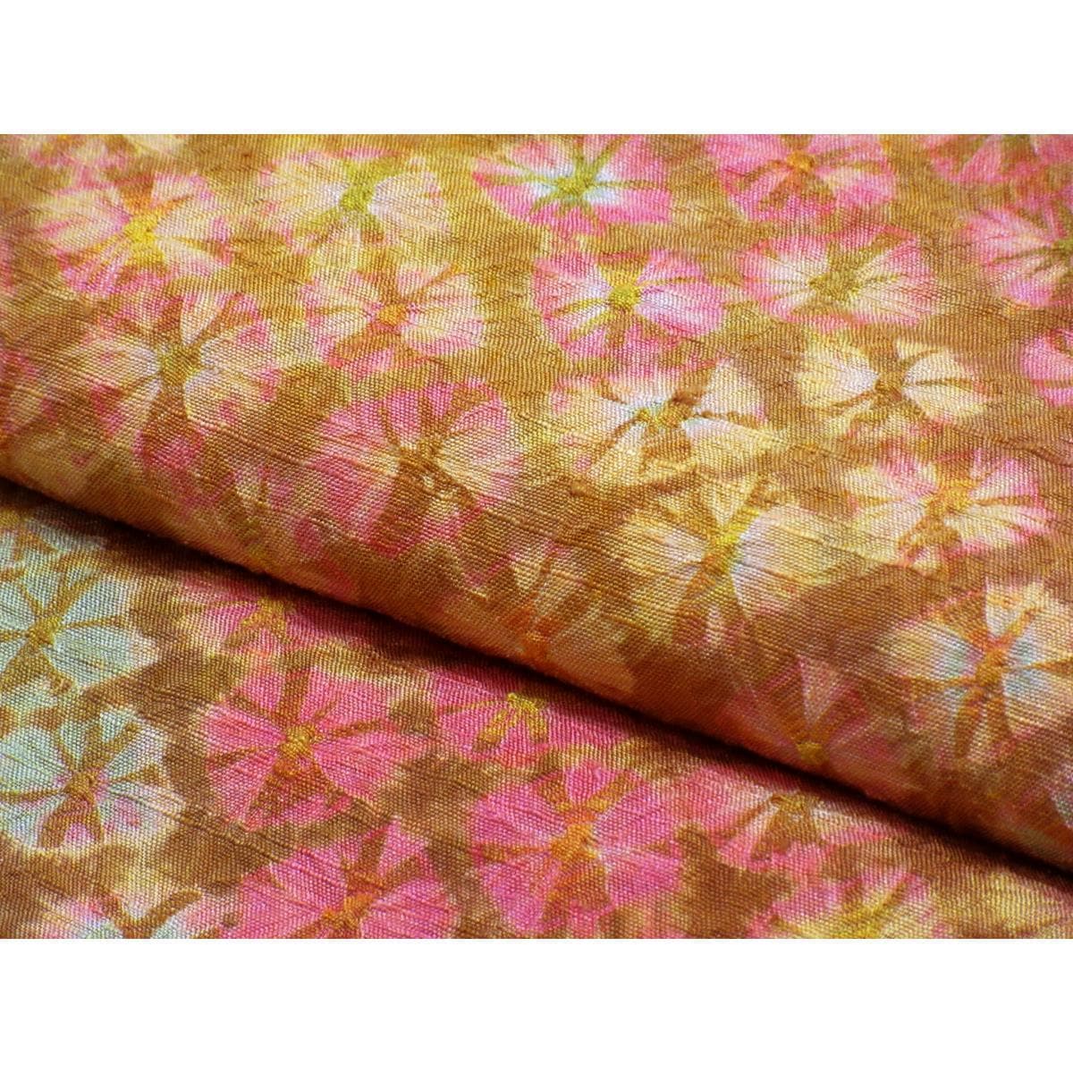 【未使用品】紬　菅原工房　漢方染紬