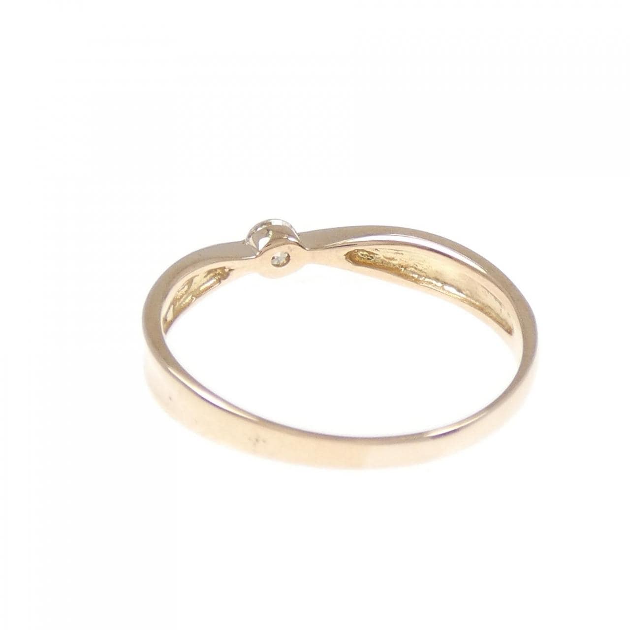 K18PG ダイヤモンド リング 0.08CT