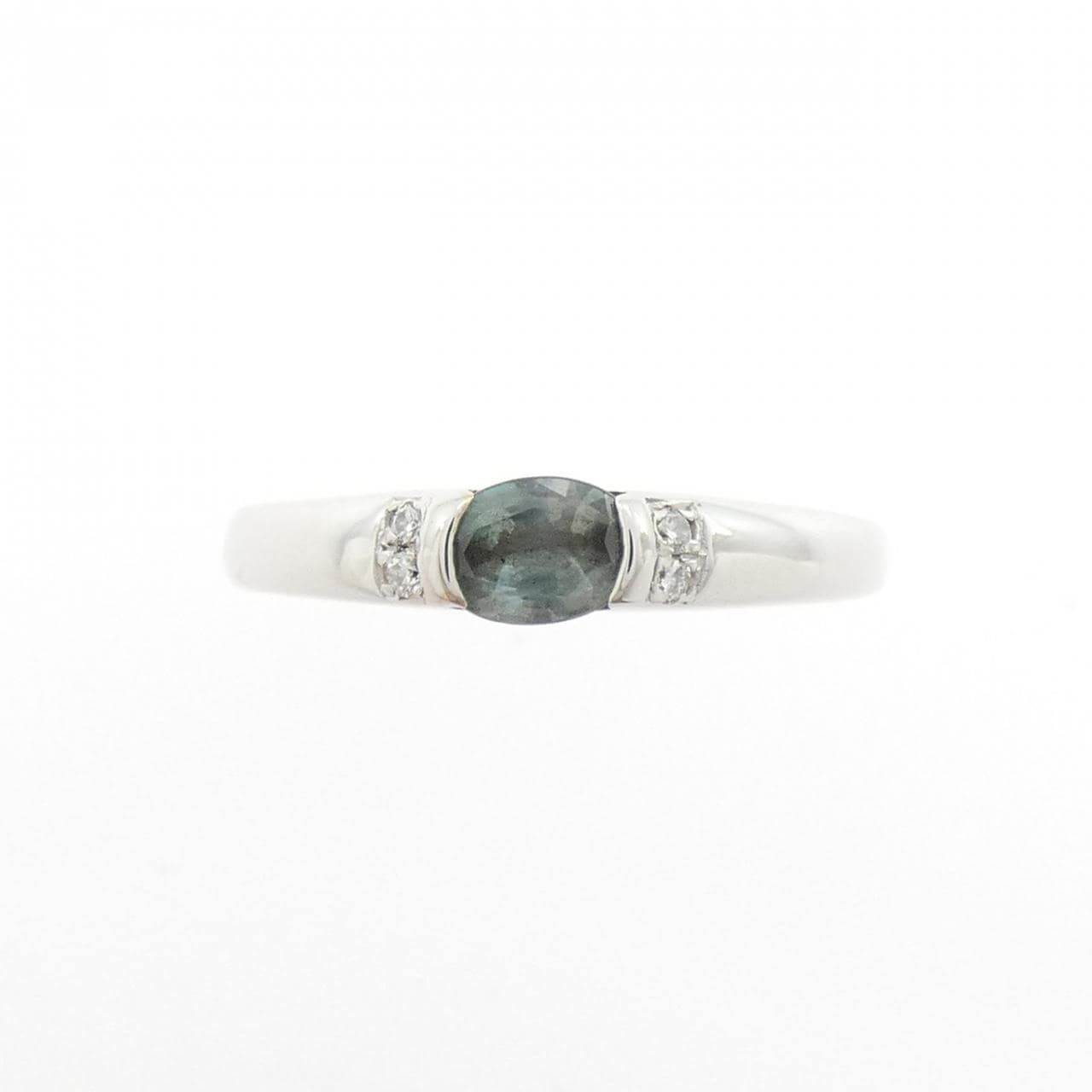 K18WG アレキサンドライト リング 0.25CT