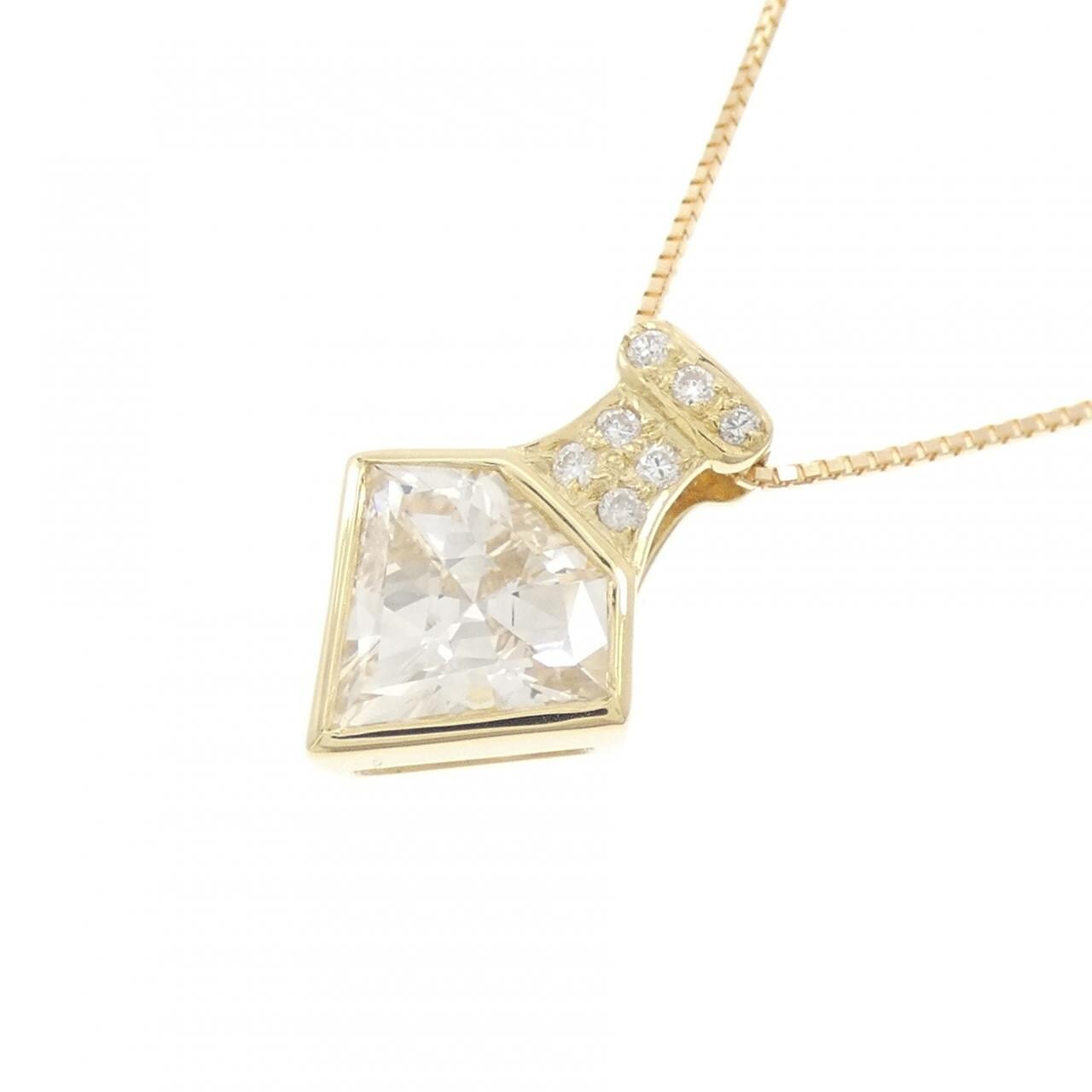 K18YG ダイヤモンド ネックレス 1.676CT