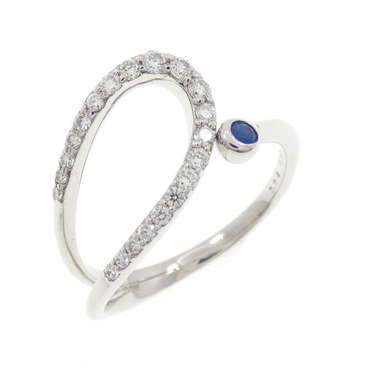 PT900 アウイナイト リング 0.04CT