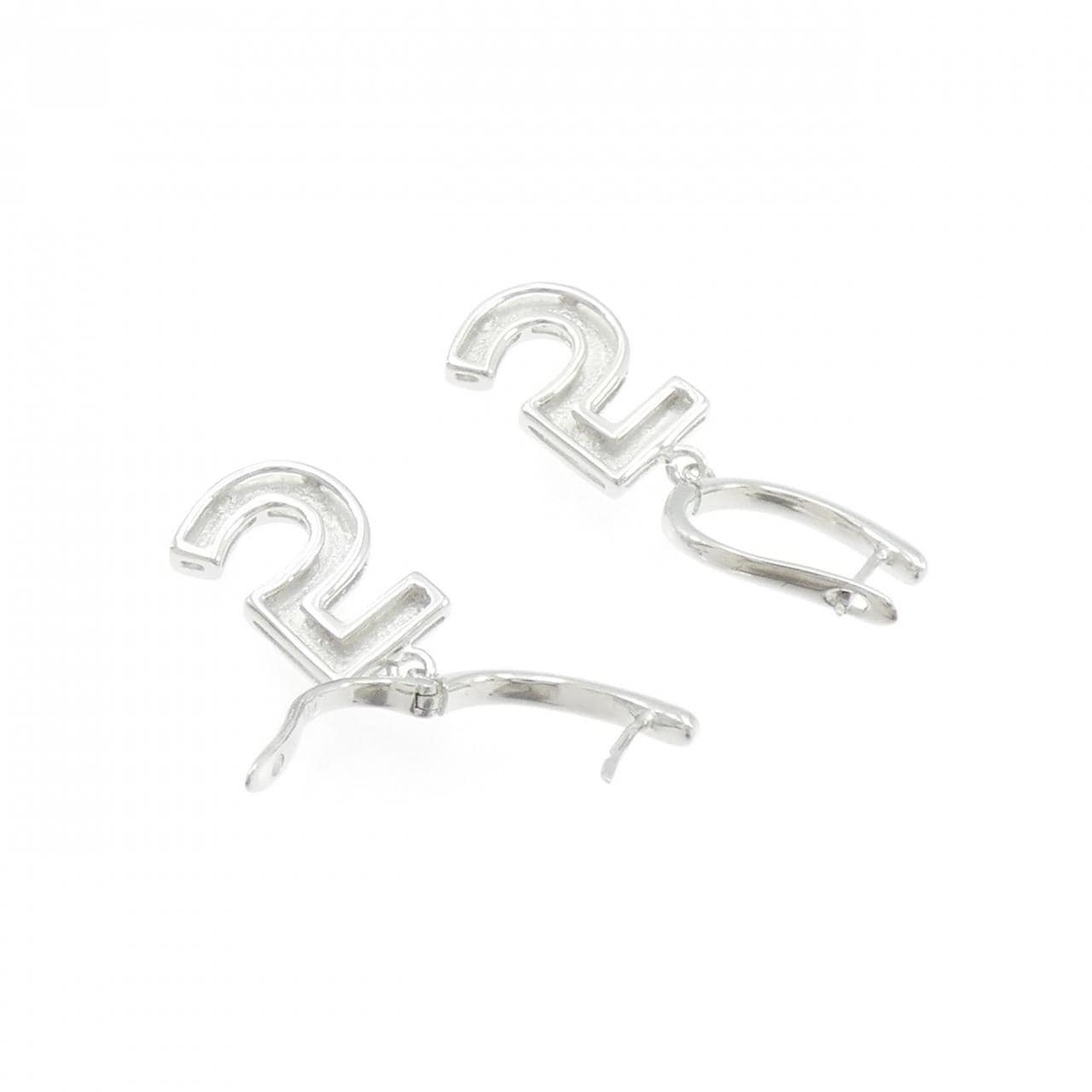 750WG ナンバー5 ピアス