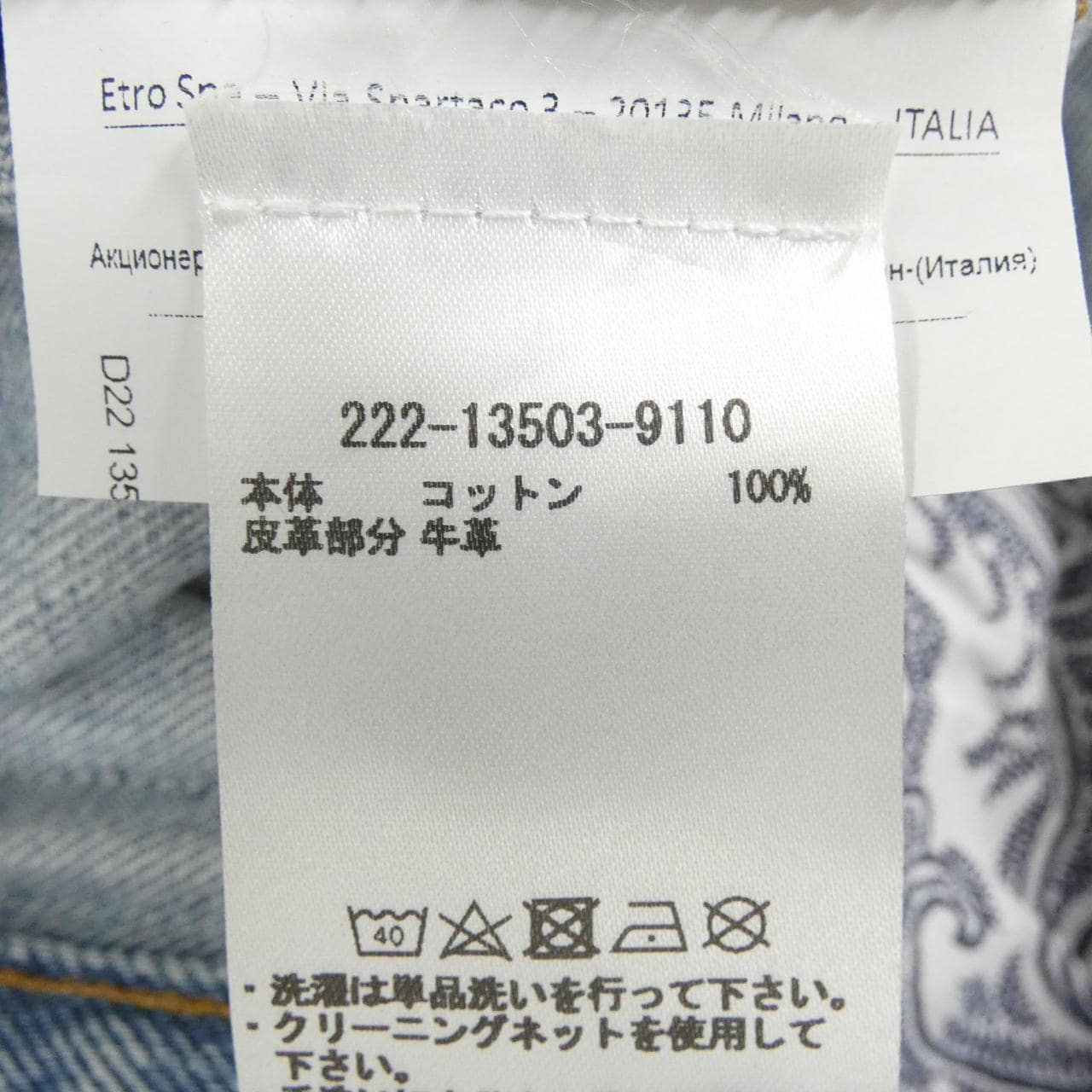 エトロ ETRO 222-13503-9110 ジーンズ