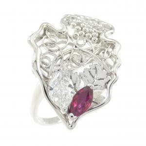 平和堂 ルビー リング 0.24CT
