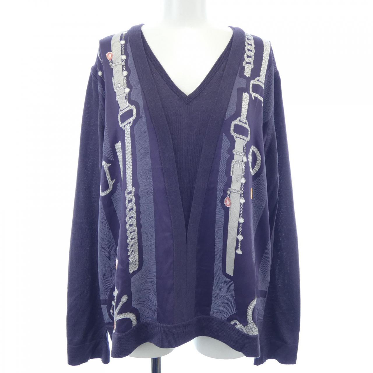 エルメス HERMES ETUDE POUR UNE PRAURE DE GALA *86-7706 ツイルレーヌ. ニット