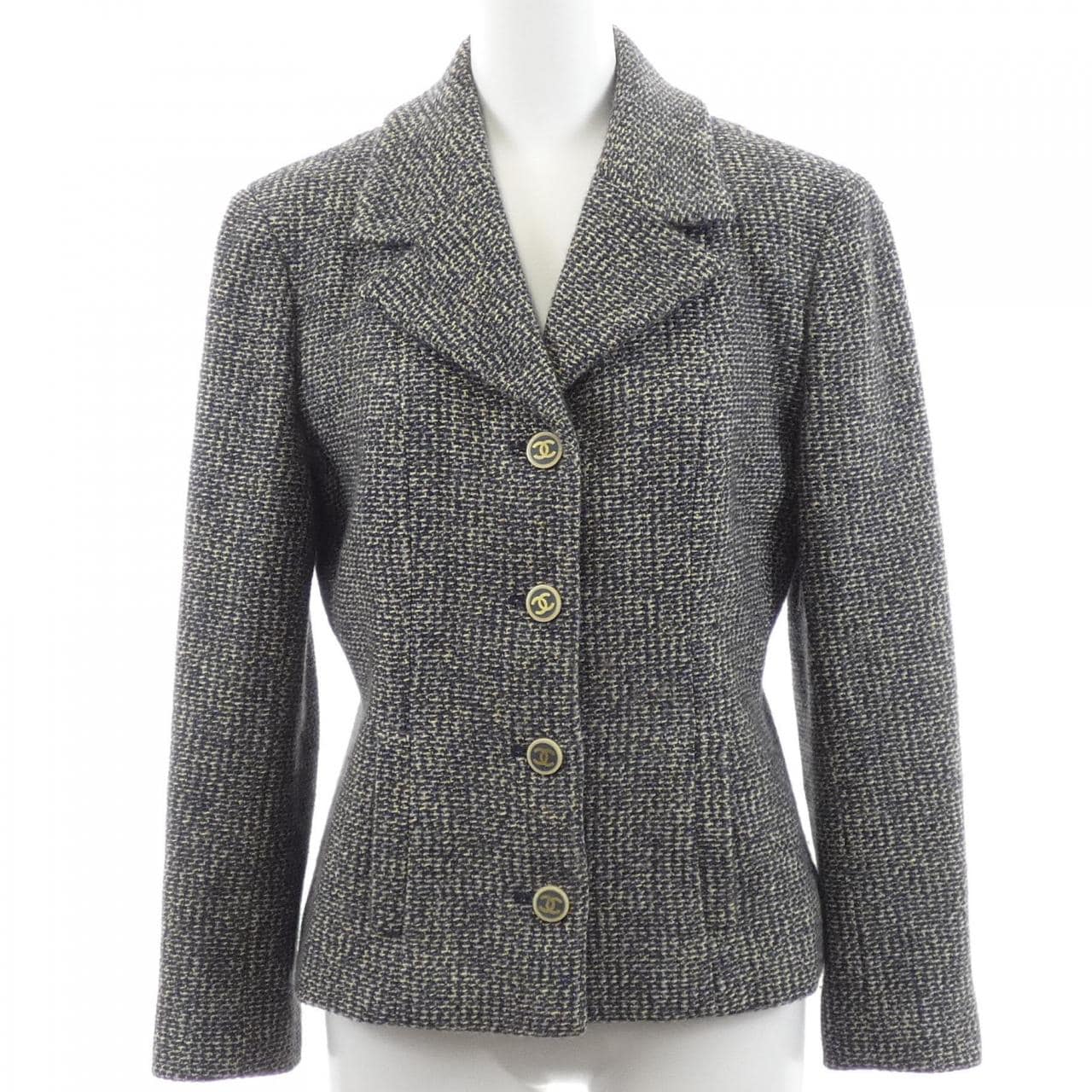【ヴィンテージ】シャネル CHANEL P18599V10570 01A ジャケット