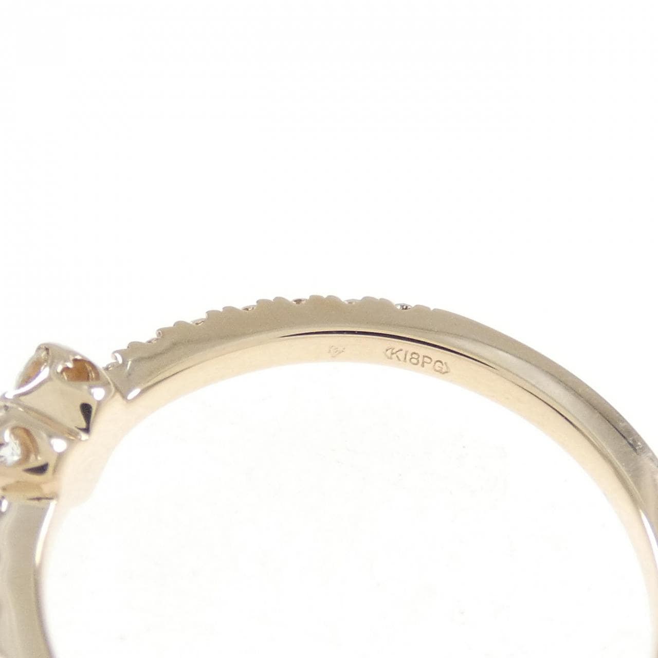 ポンテヴェキオ ハート リング 0.18CT