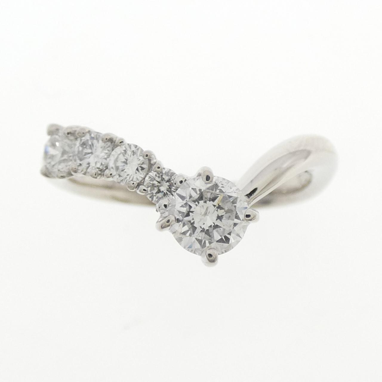 PT900 ダイヤモンド リング 0.54CT