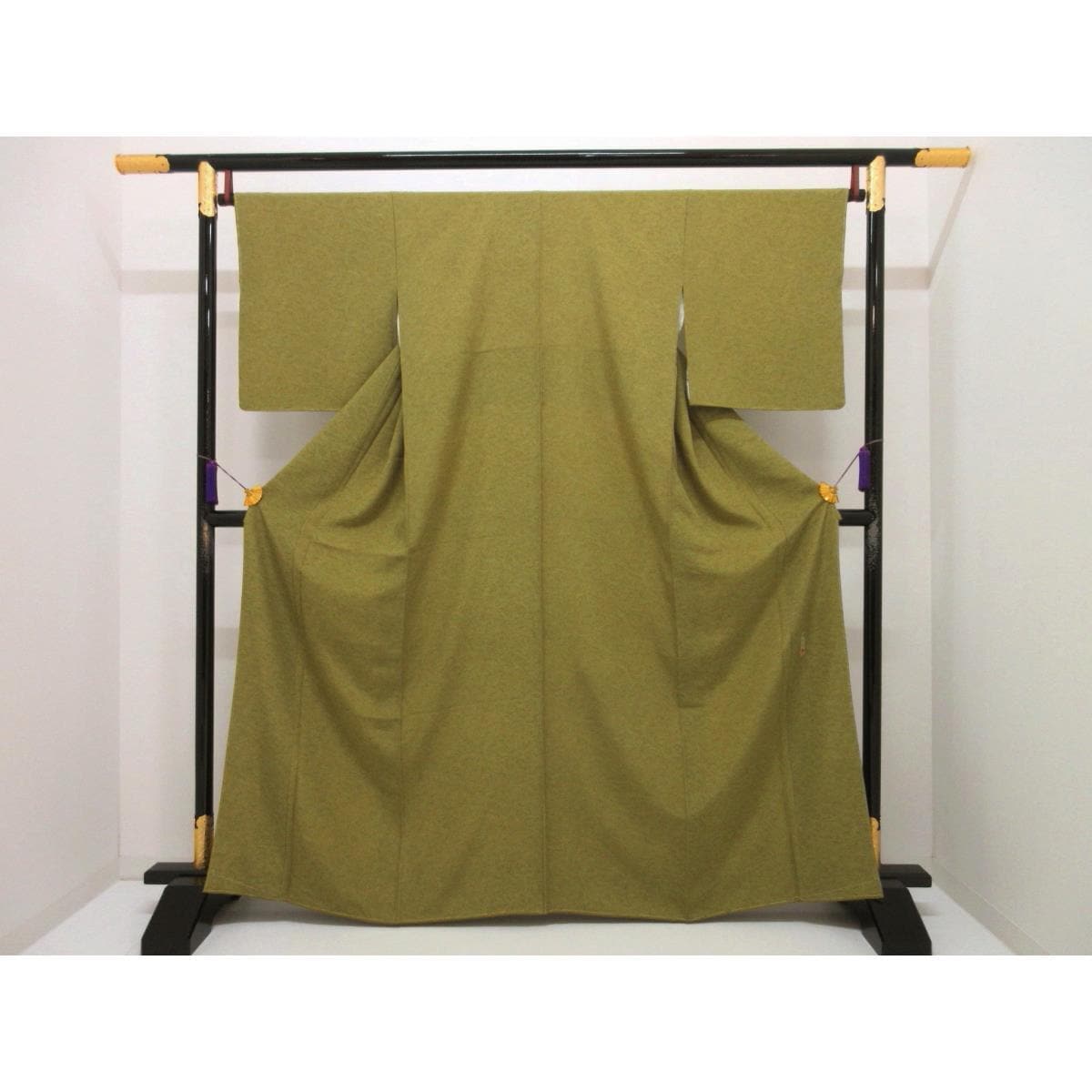 【未使用品】小紋　江戸小紋　細合俊男　身幅Ｌ寸