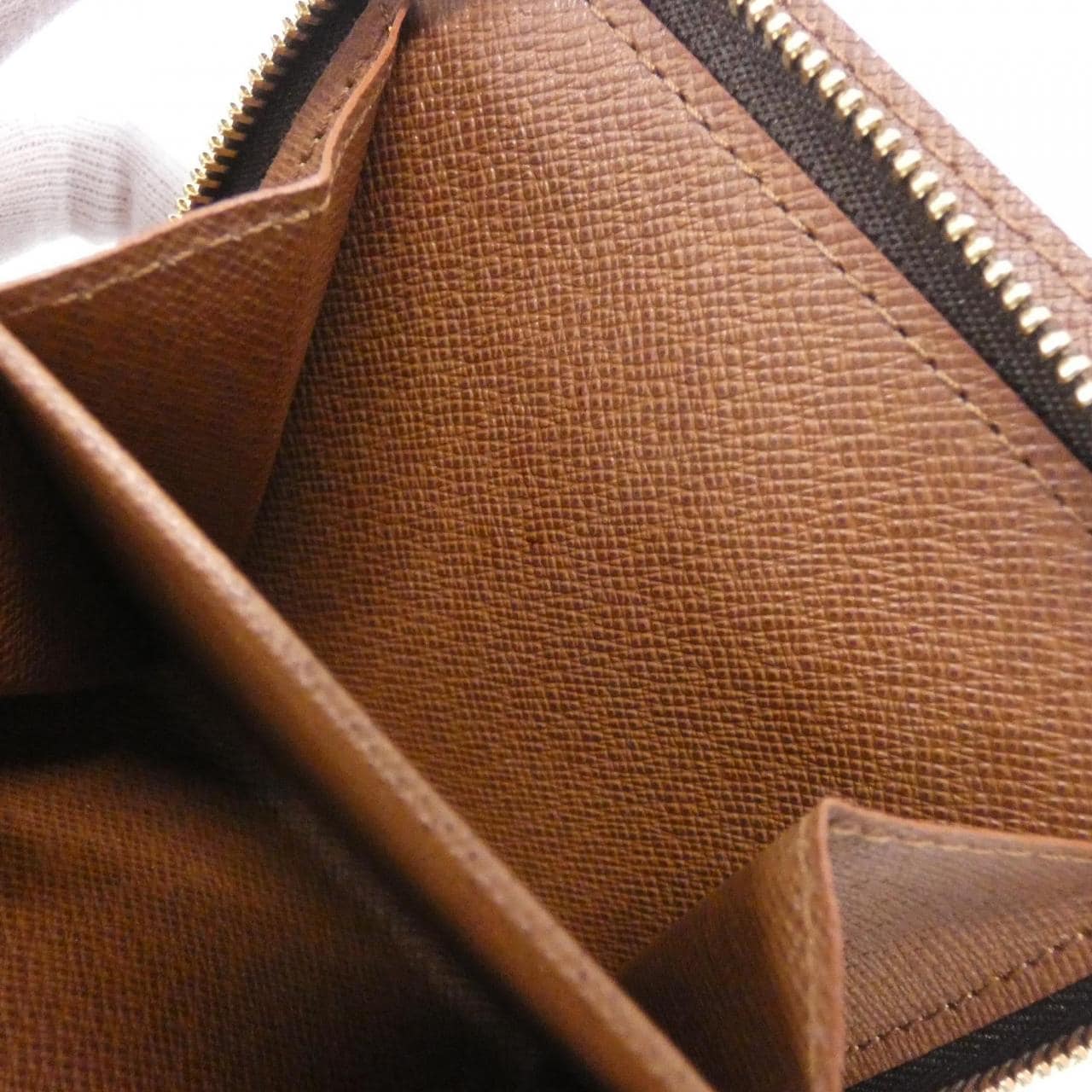 LOUIS VUITTON Monogram短款拉链钱包 M61667