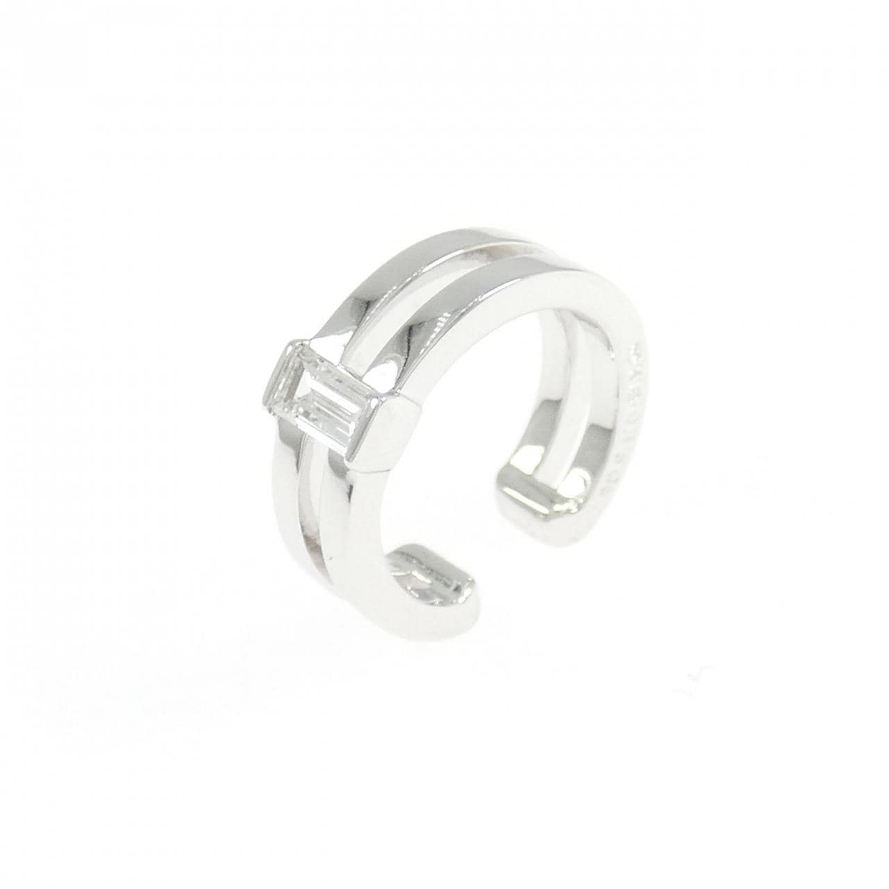ミキモト ダイヤモンド イヤーカフ 0.15CT 片耳