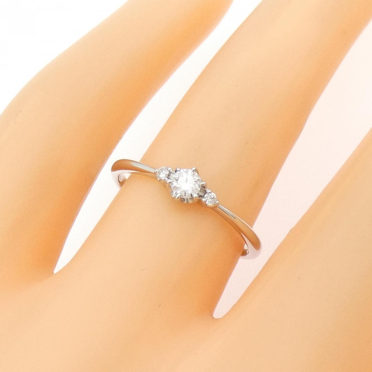PT900 ダイヤモンド リング 0.10CT