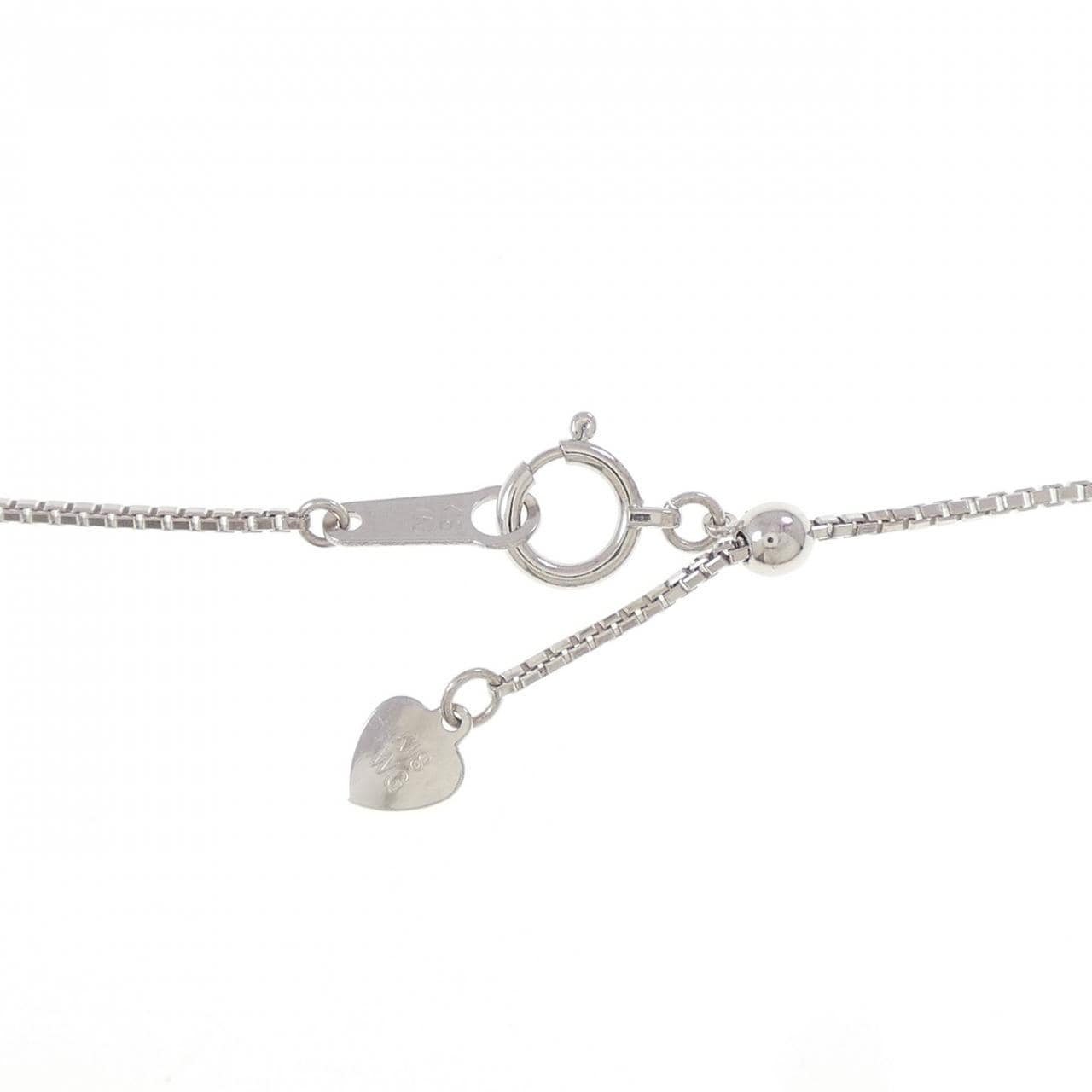 K18WG タンザナイト ネックレス 1.30CT