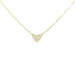 アーカー ハートパヴェ ネックレス 0.05CT