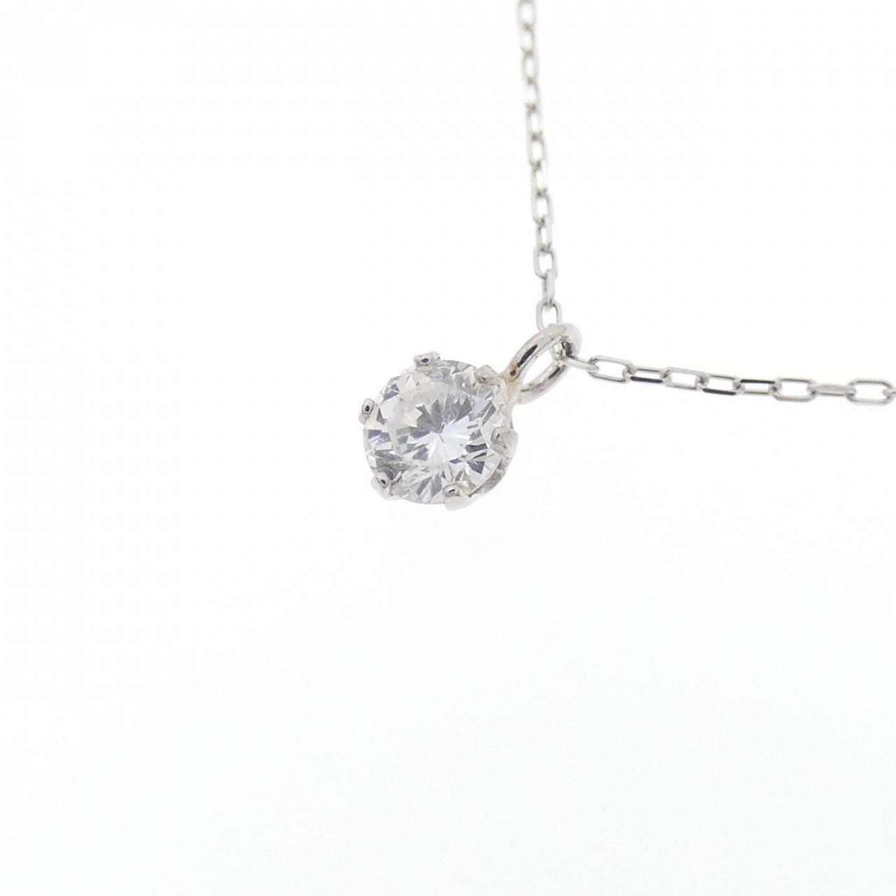 [新品] PT900/PT850单钻钻石项链 0.12CT